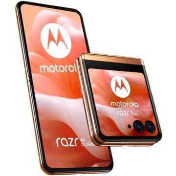Motorola Razr 40 Ultra Peach Fuzz - Smartphone 5G-LTE Dual SIM IP52 - Snapdragon 8+ Gen 1 Octo-Core 3.2 GHz - RAM 8 Go - Ecran tacti