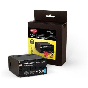 Batterie appareil photo - Hähnel - HL-XL982 Pro - Lithium Ion - Compatible Sony - Haute performance