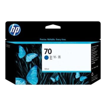 HP Pack de 1 Cartouche d'encre 70 Original - Bleu - Encre Vivera - 130 ml