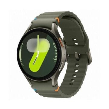 Montre intelligente avec cadran rond de 44 mm Samsung Galaxy Watch7 en vert avec écran tactile de 1,47", connectivité, WiFi 5, NFC
