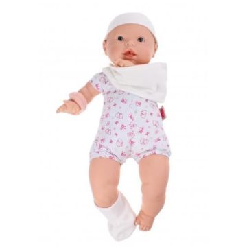 Poupée nouveau-né corps mou Berjuan - 45 cm - pour jouer à l'hôpital - fille