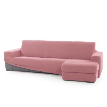 Housse de Canapé Sofaskins - Housse Canapé Rose Clair | Housses de Canapé Bras Gauche Court 210 - 340 cm