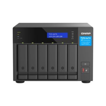NAS 6 baies QuTS hero Intel C i5-12400 6c - QNAP
