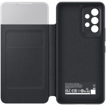 Etui foli - Smart View - Samsung Galaxy A53 5G - Noir - Souple - Rabat
