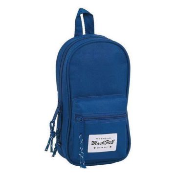 Plumier sac à dos BlackFit8 Oxford Bleu foncé (33 Pièces) - BlackFit8 - Oxford - Polyester - Enfant