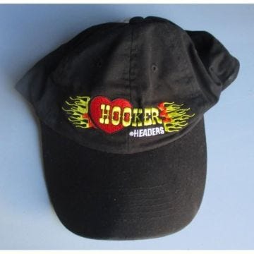 Casquette - Hooker - Échappement Américain - Noir - Été - Casual