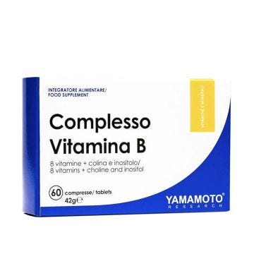 Complexe de vitamines B Yamamoto - Complesso Vitamina B - 60 Comprimés