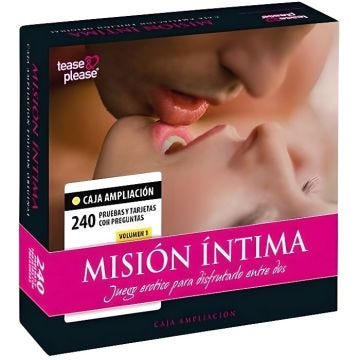 Jeu Érotique - Tease & Please - Mission Intime Amplifiée - Adulte - Espagnol - 240 Questions