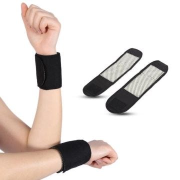 Orthèse de poignet auto-chauffante magnétique OLL® - DRFEIFY - Bretelles de protection sportive - Noir - Fitness