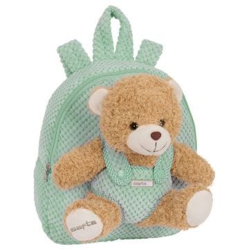 Sac à dos avec peluche enfant Safta