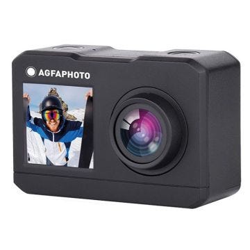 Caméra sport - AGFA PHOTO - AC7000BK - Étanche jusqu'à 30m - 4K 30fps - Double écran WIFI