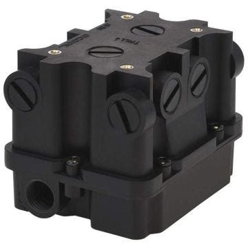 Réservoir - Alphacool - ES 2U - DDC - Noir - Intégré avec options de montage
