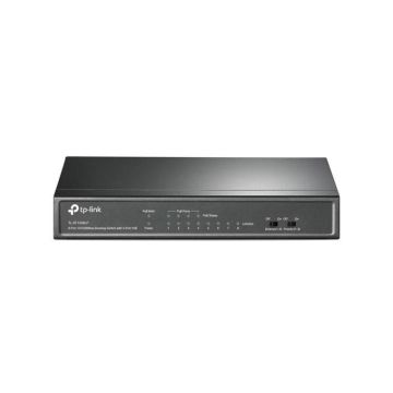 TPLINK TL-SF1008LP 8P Switch 4P PoE TL-SF1008LP 8-Port 10/100 Mbps Desktop Switch with 4-Port PoE 41W PoE budget
