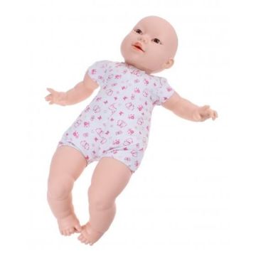 Poupée bébé asiatique corps mou Berjuan - 45 cm - fille - blanc/ivoire