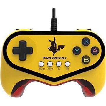 Hori Pokken Tournament Pro Pad Pikachu Limited Edition Controller - Nintendo Wii U