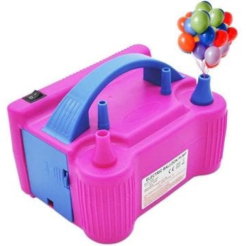 UNI Pompe à Air Electrique Ballon 220~240V Portable pour Party Décoration