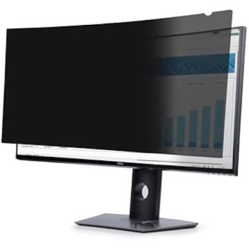 StarTech.com Filtre de Confidentialité pour Écran Dell P3424WE Incurvé Ultra-Large 21:9, Filtre Réversible Mat/Brillant
