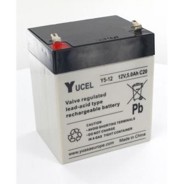 Batterie Plomb Yuasa YUCEL 12V 5Ah Y5-12