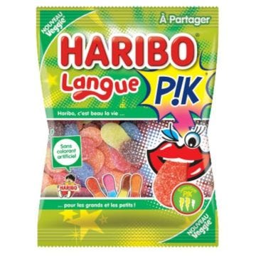Langues acide haribo 4 x 100gr