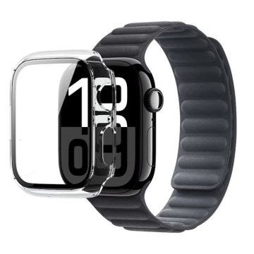 Coque pour Apple Watch 10 42 mm - FORCE CASE - Renforcée - Translucide - Protection intégrale - Compatible Qi