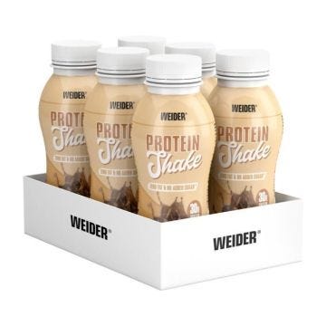 Boissons protéinées Weider - Protein Shake - Milk Chocolate Pack de 6