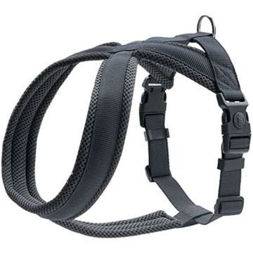 Harnais pour chien Hunter London Comfort - Taille 48-56 cm - Noir - Extérieur