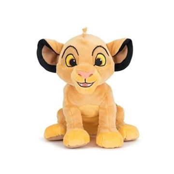 Jouet pour enfant - SIMBA - Disney-Simba Refresh(35cm) - Peluche de haute qualité - Noir