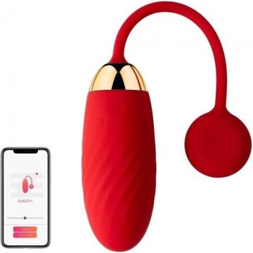 Ella Oeuf Vibrant Rouge Seul ou Par Smatphone - Couleur:Rouge