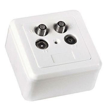Thomson KCT1713 Prise satellite Twin Blanc