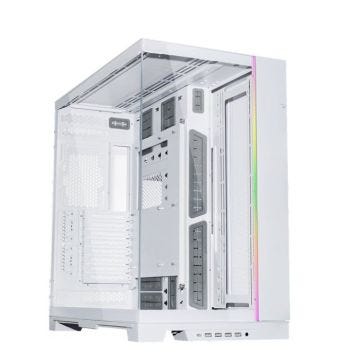 Boitier Grand tour - LIAN LI - O11 Dynamic EVO XL - Blanc - Spacieux - Élégant - Grande capacité de stockage
