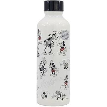Bouteille d'eau réutilisable - STOR - Mickey Mouse - 755 ml - Aluminium - Sécurité anti-éclaboussures
