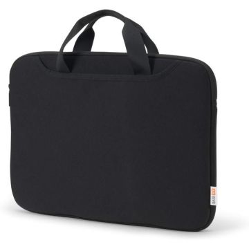 DICOTA Sacoche XX Laptop Sleeve + Noir Pr PC Portable 15"-15.6" Avec Poignée Neoprene resistant et elastique D31791