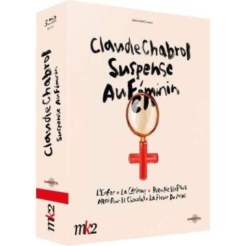 Coffret CLAUDE CHABROL - SUSPENSE AU FEMININ 5 Blu-Ray