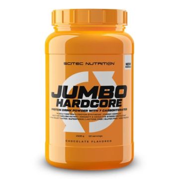 Hard gainer Scitec Nutrition - Jumbo Hardcore - Chocolate 1530g