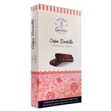 Crêpes dentelle chocolat Noir , boite de 100gr GAVOTTES