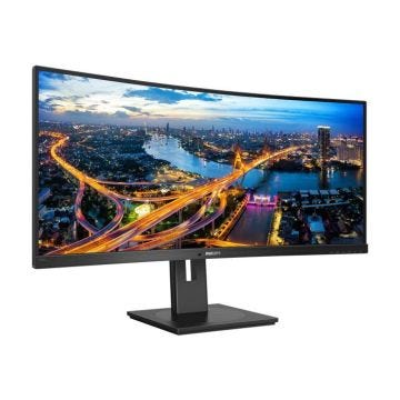 mmd - philips 345b1c 86.36cm 34in va 3440x1440 3000:1 300 cd/qm 21:9 noir noir Noir