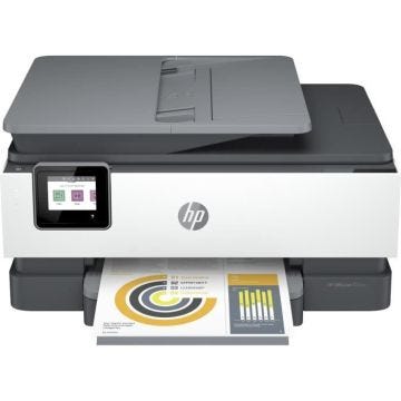 HP OfficeJet Pro 8022e - Imprimante tout-en-un – Jet d’encre couleur avec 6 mois d’Instant Ink inclus avec HP+
