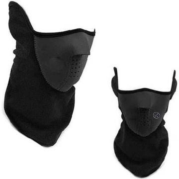 Chaud Neck Face Masque Paintball Vélo moto contre le froid masque noir C493C 1904