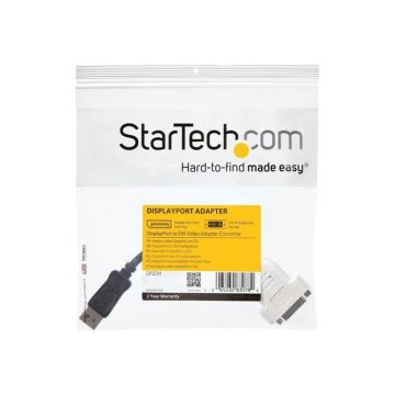 Adaptateur vidéo DisplayPort vers DVI - STARTECH.COM - M/F - 1920x1200 - 1080p - Noir