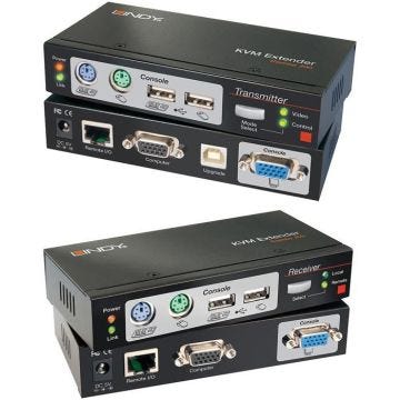 Extender KVM - Non spécifié - Combo 300 - USB, PS/2, VGA - Résolution 1920x1200 - Noir