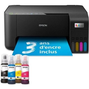 Imprimante multifonction A4 - EPSON - Ecotank ET-2860 - Wi-Fi - Equipée de réservoirs d’encre