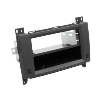 Support autoradio 2Din compatible avec Mercedes Vito Viano ap06 Vide poche - Noir