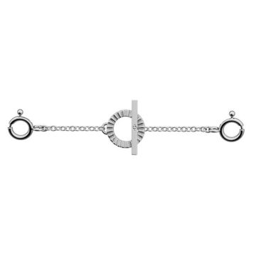 Jeton vinyle cuir clipsable - Les Georgettes - Fermoir Les Georgettes Cumulables doré - Couleur de la matière:Jaune