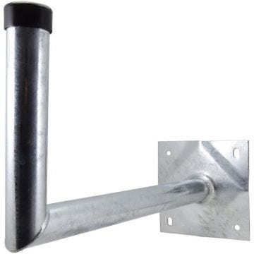 Support mural fixation pour antenne satellitedistance 50 cmen acier galvanisé à chaud 121
