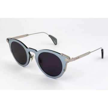Lunettes de Soleil - Police - SPL624 - Argenté - Métal - Taille Unique Mixte