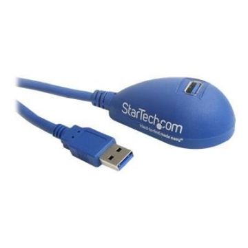 Câble d'extension USB 3.0 A vers A de 1,5 m - M/F - Rallonge USB A SuperSpeed en bleu - M/F - USB3SEXT5DSK
