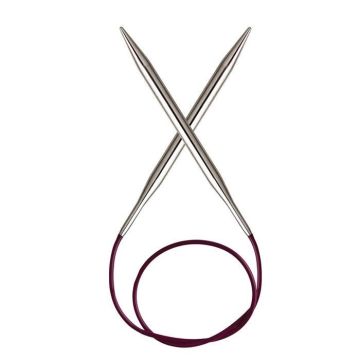 KnitPro Nova Aiguilles Fixes Circulaires Laiton, Multicolore, 25 x 0,5 x 5 cm - KP10511