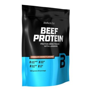 Protéine de boeuf BioTech USA - Beef Protein - Chocolate Coconut 500g