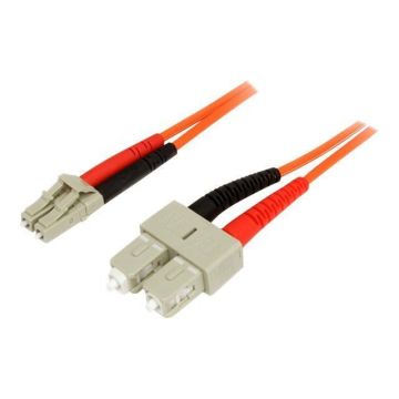 Câble patch à fibre optique duplex 62,5/125 multimode 3 m LC - SC - STARTECH