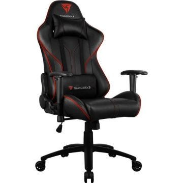 Fauteuil ThunderX3 RC3 Hex RGB (Noir/Rouge)